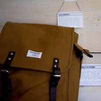 Plecak z płótna woskowanego Kampus